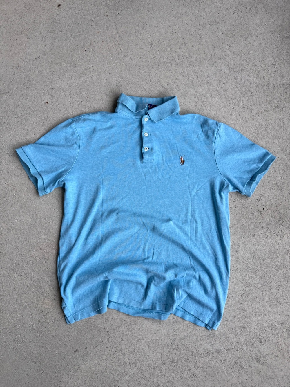 Ralph Lauren Light Blue Classic Polo Shirt